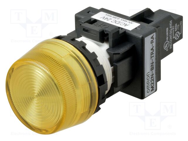 Control lamp; 22mm; M22N; -25÷55°C; Illumin: LED; Ø22.3mm; IP66