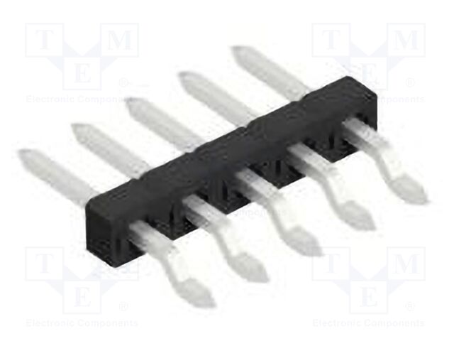 Connector: pin strips; pin header; male; PIN: 5; 2mm; SMT; 1x5; 100V