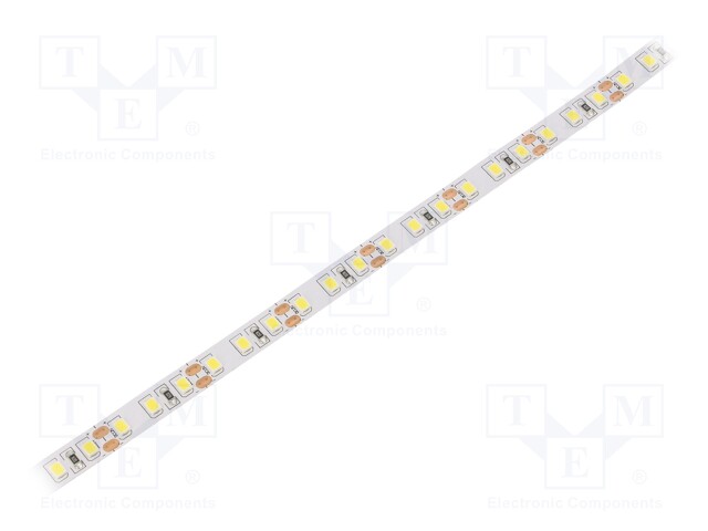 LED tape; white cold; LED/m: 120; SMD; 2835; 12V; 8mm; without cover