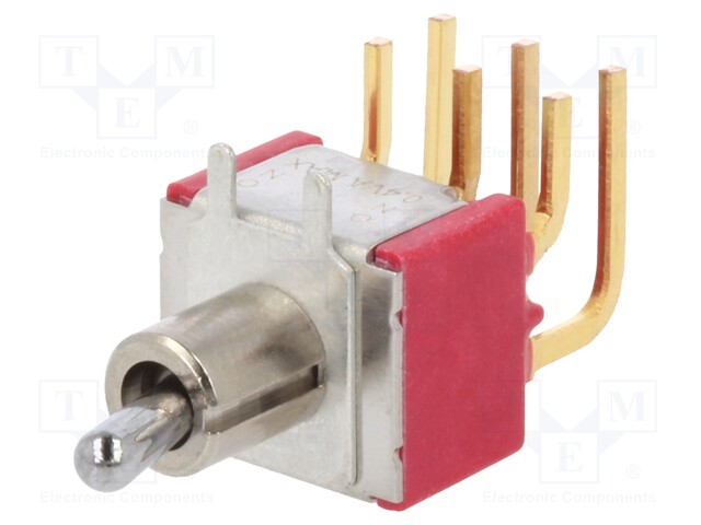 Switch: toggle; Pos: 2; DPDT; ON-ON; 5A/120VAC; 5A/28VDC; -30÷85°C