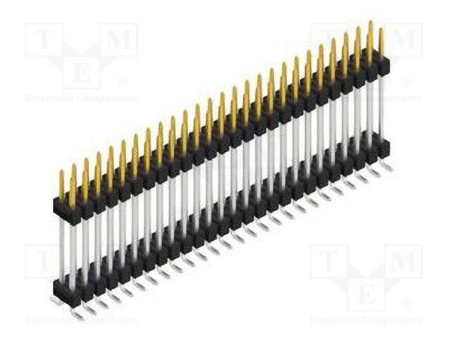 Connector: pin strips; pin header; male; PIN: 52; 2.54mm; SMT; 2x26