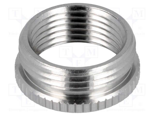 Reduction of threads for glands; Int.thread: PG11; brass; nickel