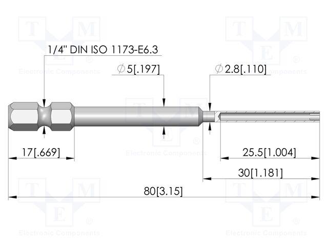 Tool: mounting tool; test needles