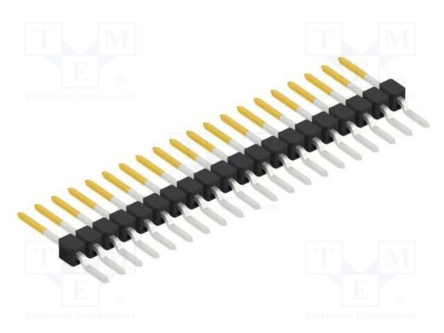 Connector: pin strips; pin header; male; PIN: 20; 2.54mm; SMT; 1x20