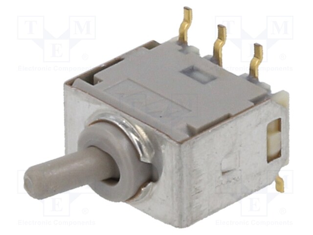 Switch: toggle; Pos: 2; DPDT; ON-ON; Leads: Gull Wing; -30÷85°C; 1.7N