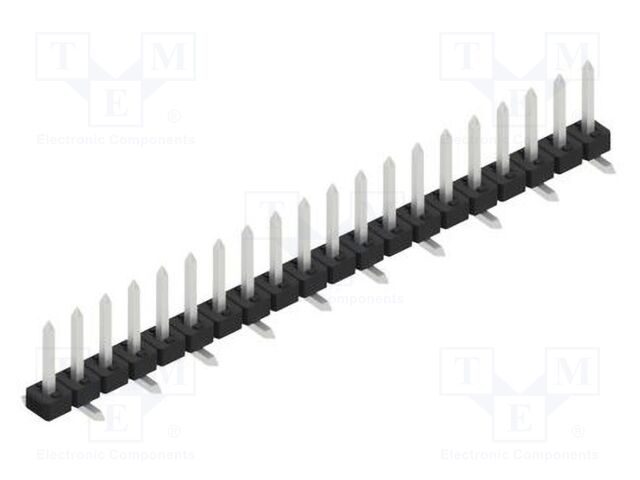 Connector: pin strips; pin header; male; PIN: 20; 2mm; SMT; 1x20