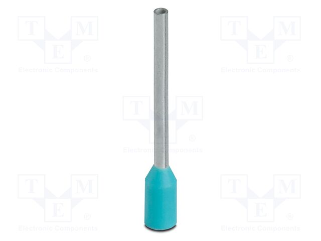 Tip: bootlace ferrule; insulated; copper; 0.34mm2; Bit len: 12mm