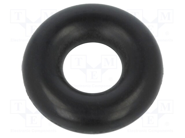 O-ring gasket; NBR; D: 3.5mm; Øint: 5mm; black; -30÷100°C