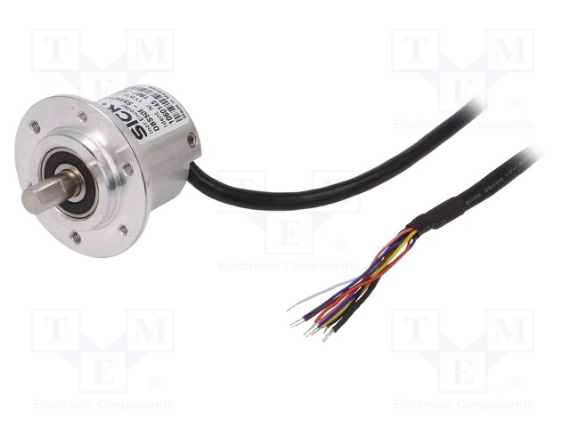 Encoder: incremental; Usup: 4.5÷5.5VDC; 1000imp/revol; shaft 8mm