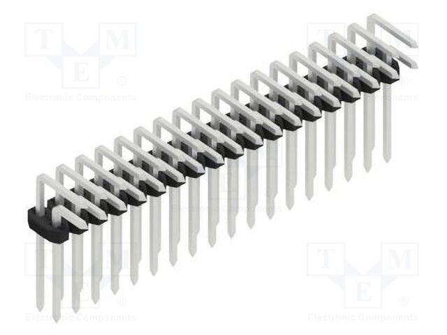 Connector: pin strips; pin header; male; PIN: 36; 2mm; THT; 2x18