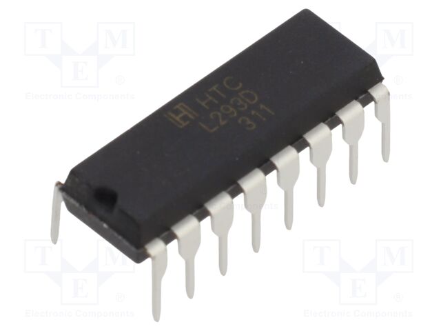 IC: driver; push-pull; motor controller; DIP16; 0.6A; Ch: 4