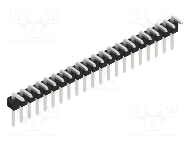 Connector: pin strips; pin header; male; PIN: 21; 2.54mm; THT; 1x21
