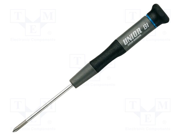 Screwdriver; Phillips; precision; PH0; 615E; Blade length: 60mm