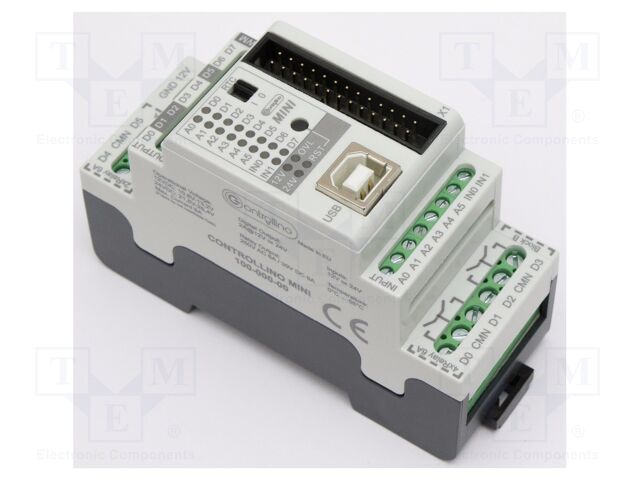 Module: PLC programmable controller; OUT: 14; IN: 8; Controllino