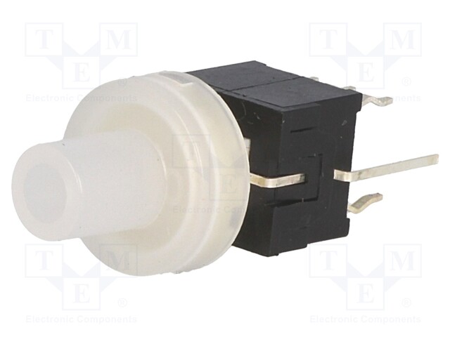 Switch: keypad; Pos: 2; DPDT; 0.1A/30VDC; colourless; Illumin: LED