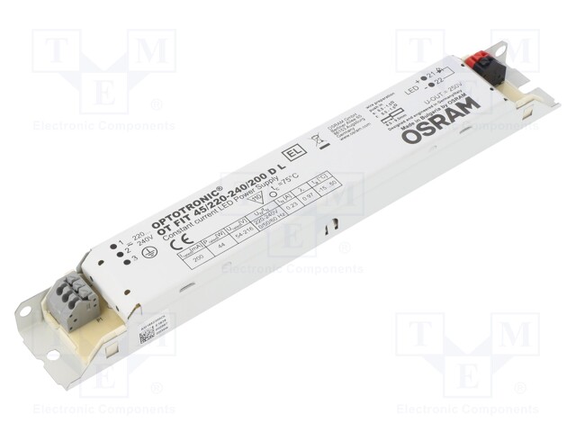 Power supply: switched-mode; LED