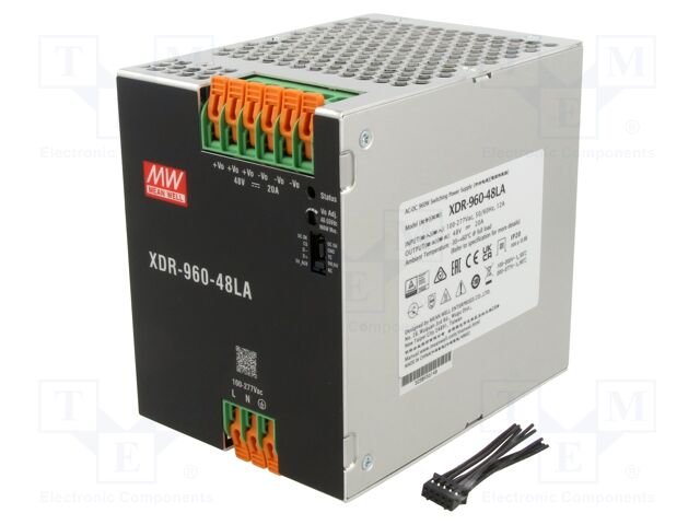 Power supply: switching; for DIN rail mounting; XDR-960