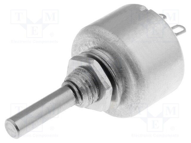 Potentiometer: shaft; single turn; 1kΩ; 1W; ±20%; 4mm; linear; THT