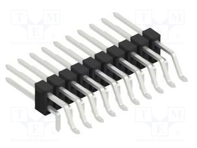 Connector: pin strips; pin header; male; PIN: 20; 2.54mm; SMT,THT