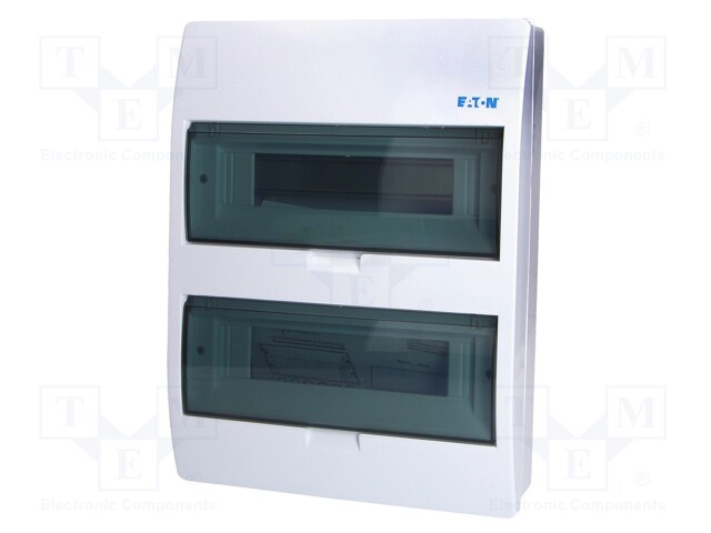Enclosure: for modular components; IP40; white; No.of mod: 24