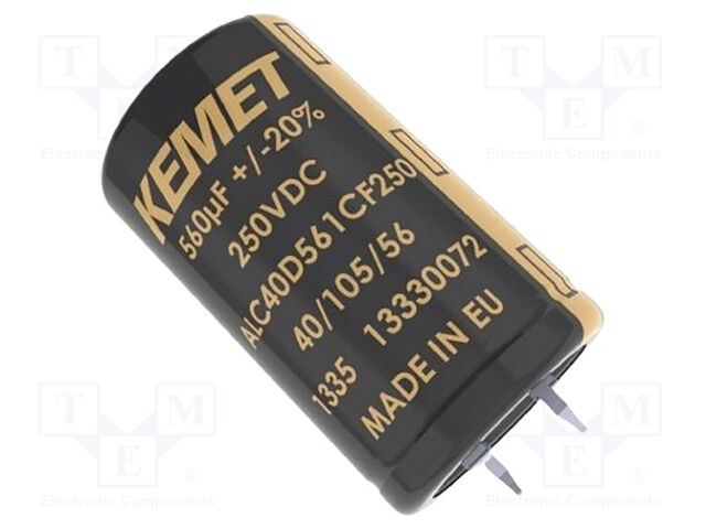 Capacitor: electrolytic