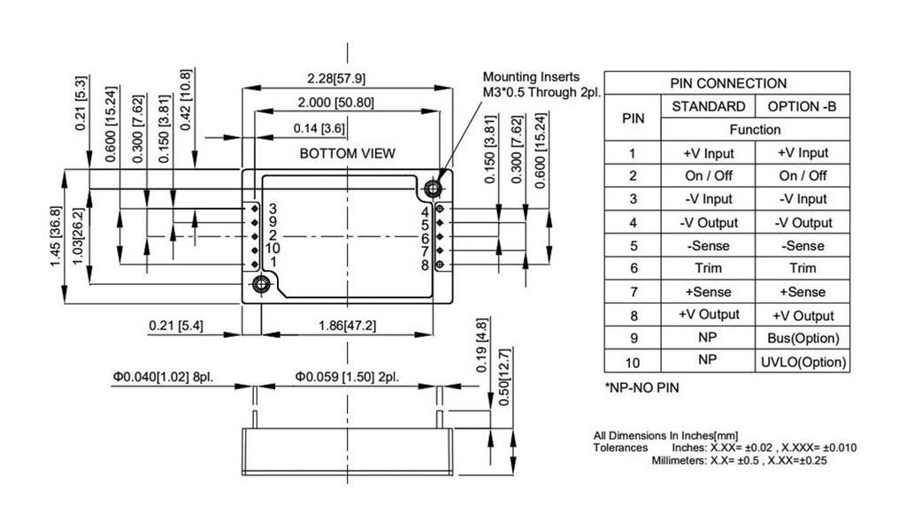 Converter: DC/DC; 150W; Uin: 9÷75VDC; Uout: 24VDC; Iout: 6.3A; 200kHz