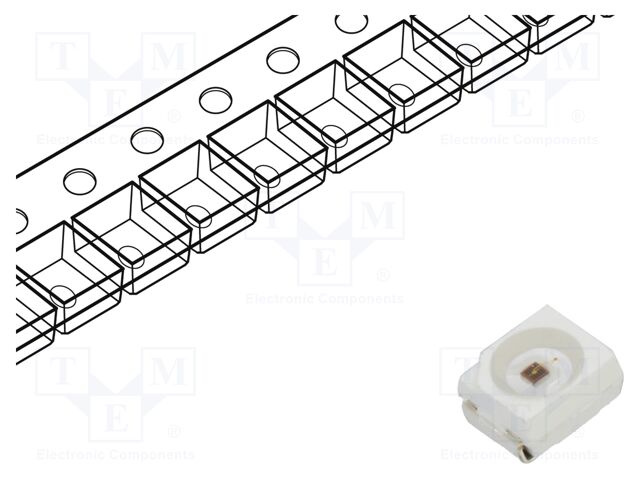 IR transmitter; 770÷790nm; transparent; P opt: 80÷90mW; 120°; SMD