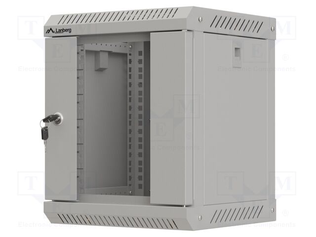 Enclosure: rack cabinet; Standard: 10"; 6U; grey; Z: 300mm; X: 300mm