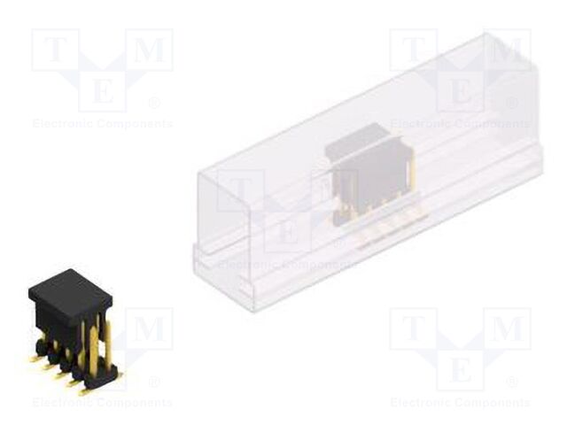 Connector: pin strips; pin header; male; PIN: 10; 2mm; SMT; 2x5; 100V