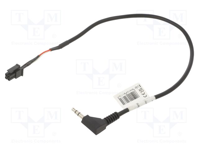 Universal cable for radio; Pioneer; 4pin,Jack 3,5mm