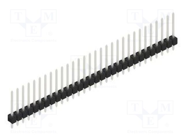 Connector: pin strips; pin header; male; PIN: 30; 2.54mm; THT; 1x30