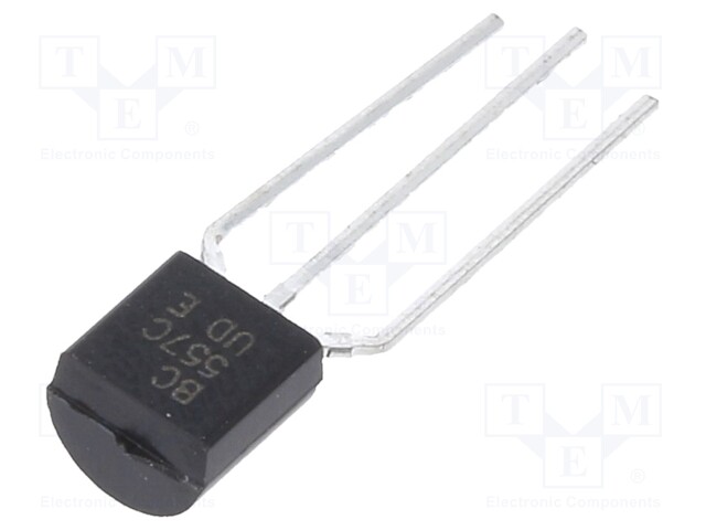 Transistor: PNP; bipolar; 50V; 0.1A; 500mW; TO92