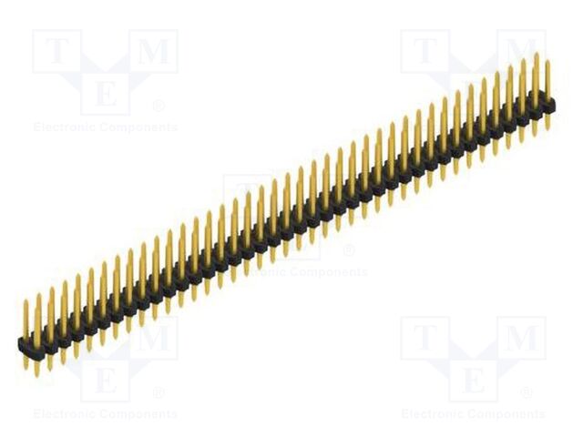 Connector: pin strips; pin header; male; PIN: 80; 2mm; THT; 2x40