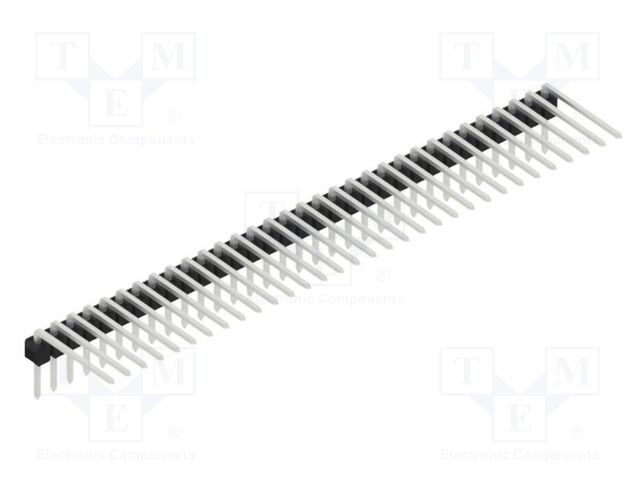 Connector: pin strips; pin header; male; PIN: 32; 2.54mm; THT; 1x32