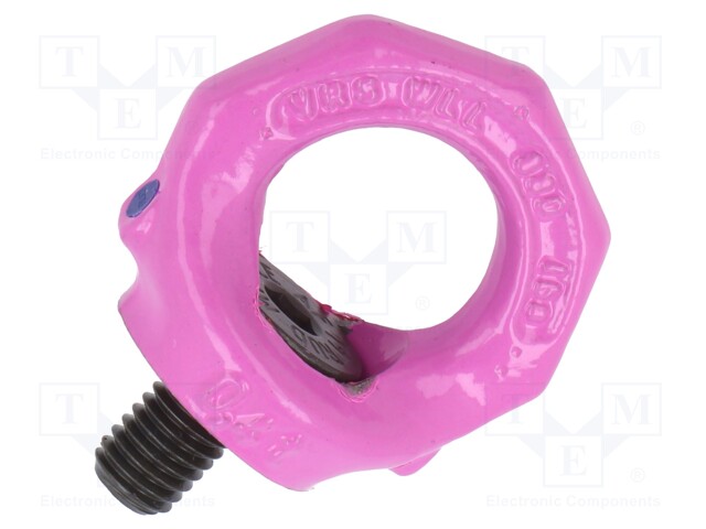 Lifting eye bolts; no key,twistable; steel; 25mm