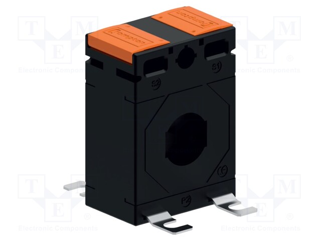 Current transformer; Iin: 60A; Iout: 1A; 1@max1VA,3@max2VA; XL2B