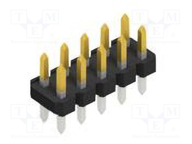 Connector: pin strips; pin header; male; PIN: 10; 2.54mm; THT; 2x5