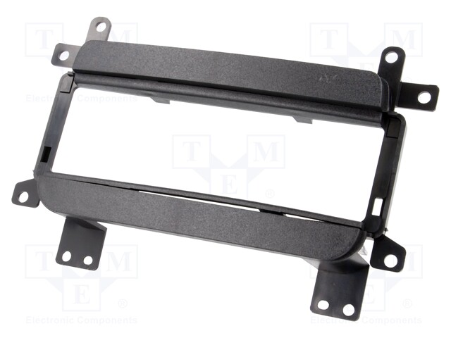 Radio mounting frame; Suzuki; 1 DIN; black