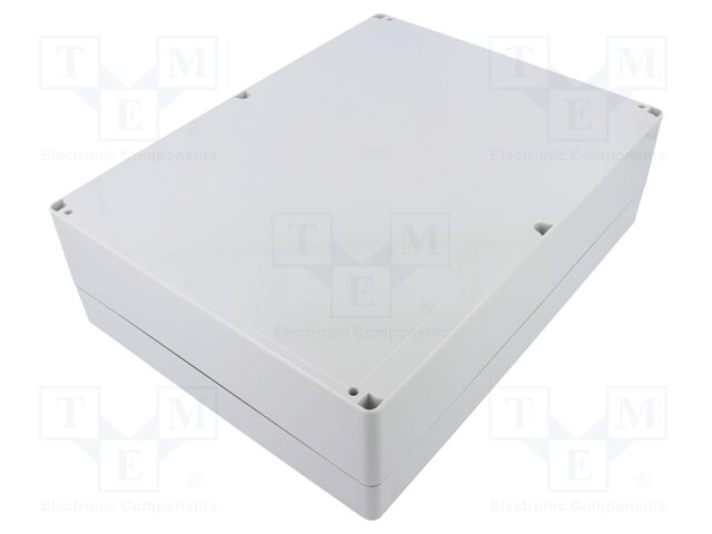 Enclosure: multipurpose; X: 230mm; Y: 300mm; Z: 87mm; EURONORD; grey