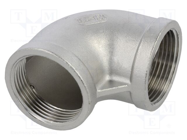 Female-female; max.10.5bar; 1.4408 stainless steel; G316