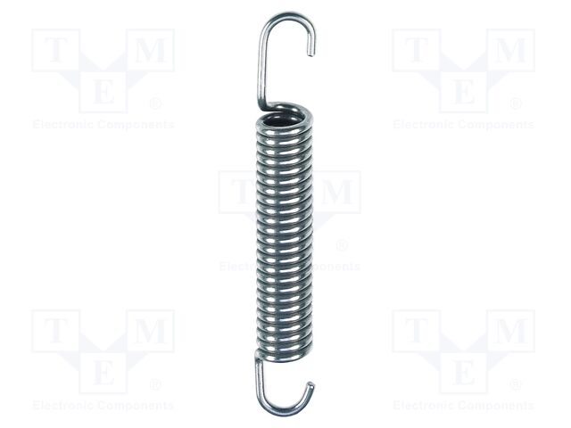 Spring; crimp tool