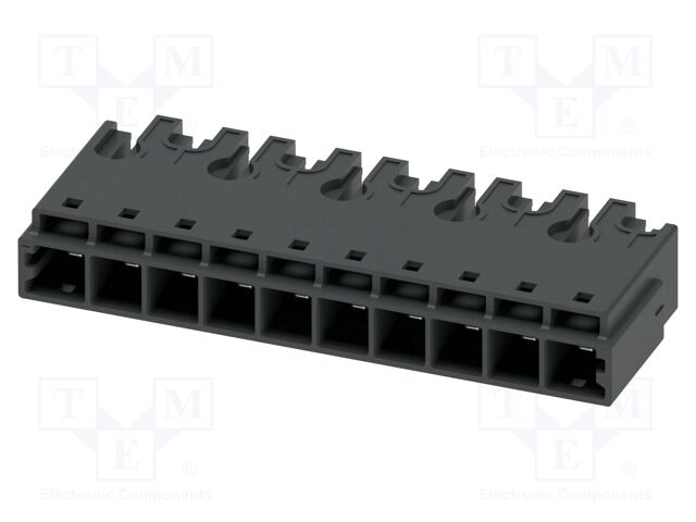 PCB headers, nominal cross section: 4 mm2, color: black, nom