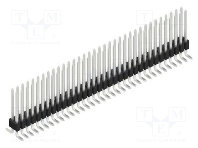 Connector: pin strips; pin header; male; PIN: 68; 1.27mm; SMT; 2x34