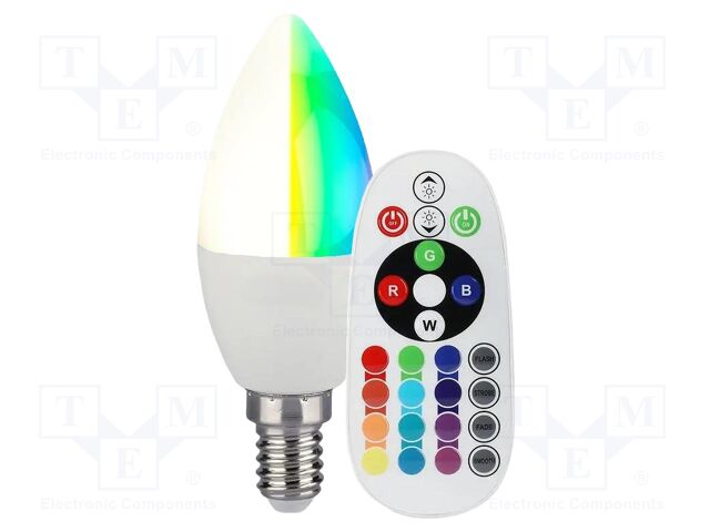 LED lamp; E14; 320lm; 200°; CRImin: 80; 30W; Energy.cl: F; IP20