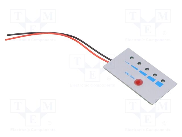 Battery fuel gauge; 14.8V; battery packs; Leads: cables
