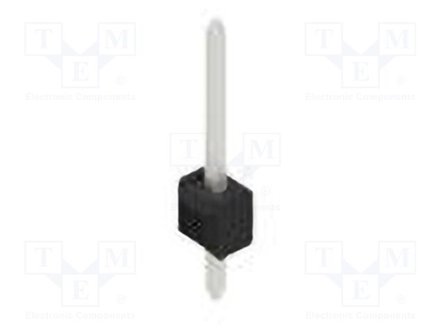 Connector: pin strips; pin header; male; PIN: 1; 2.54mm; THT; 1x1