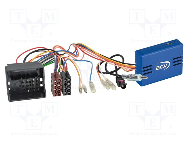 Mercedes,VW; DIN,Fakra,ISO,Quadlock; Accessories: CAN adapter