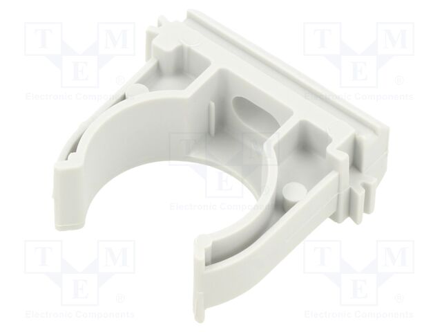 Bracket; W: 13mm; polymer; -5÷60°C; Grip capac: max.25mm