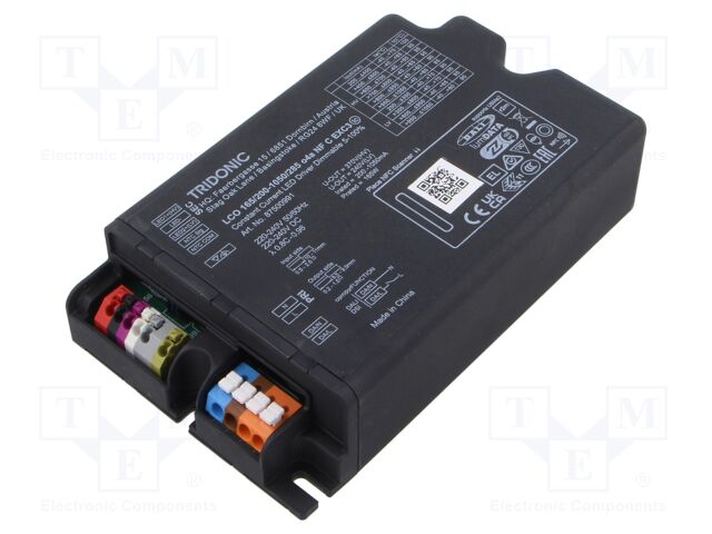 Power supply: switched-mode; LED; 165W; 80÷285VDC; 200÷1050mA