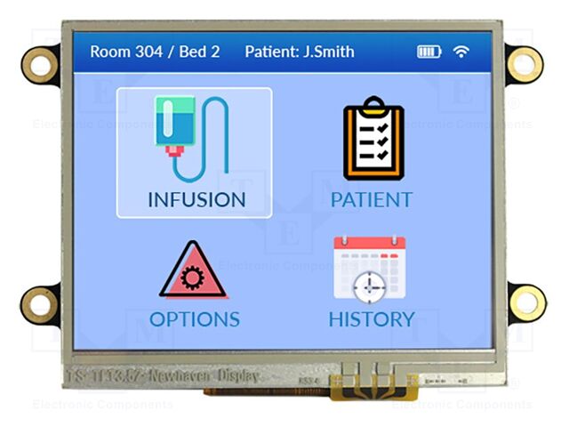 Display: TFT; 320x240; Illumin: LED; 76.9x63.9mm; Controller: FT812